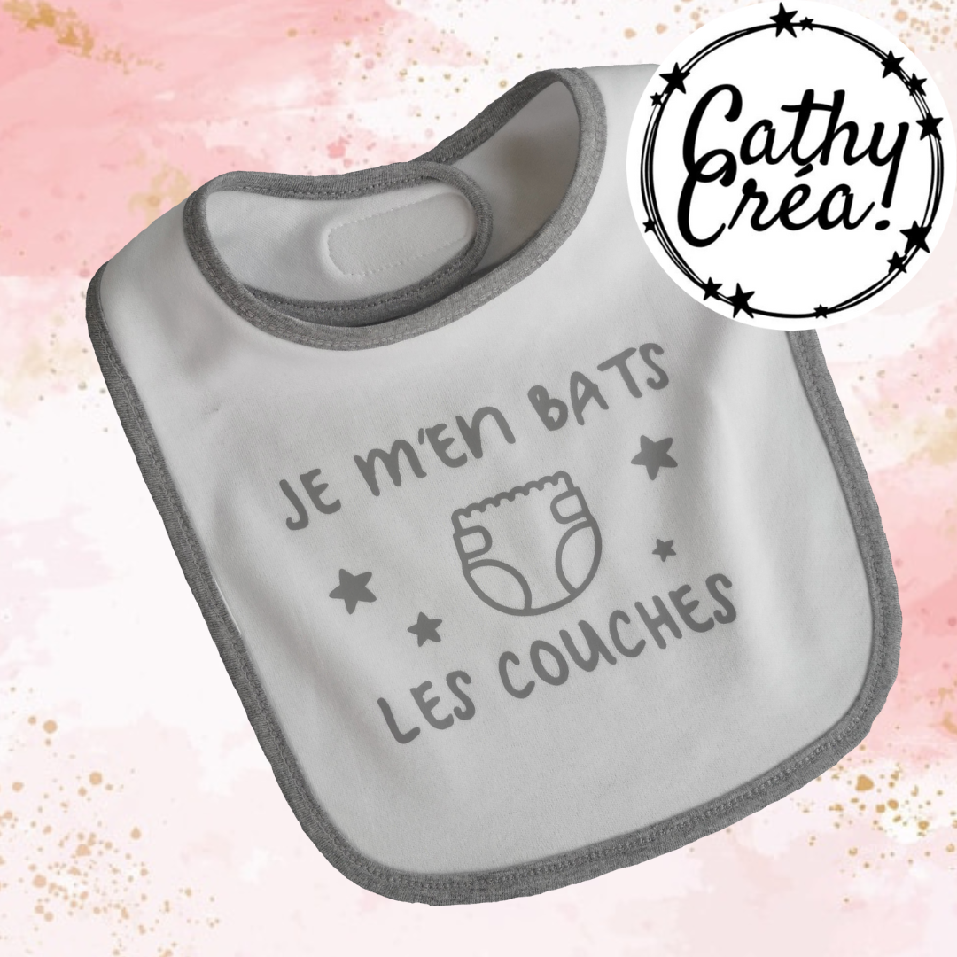 Bavoir - Je m'en bats les couches!