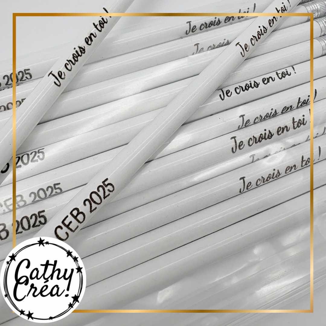 25 crayons - Je crois en toi! CEB
