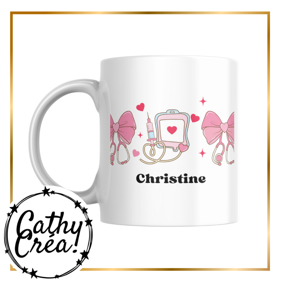 Infirmière 🩷 - Mug