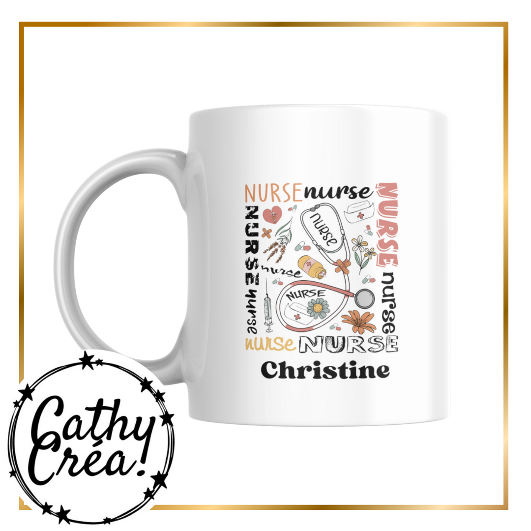 Infirmière nurse- mug
