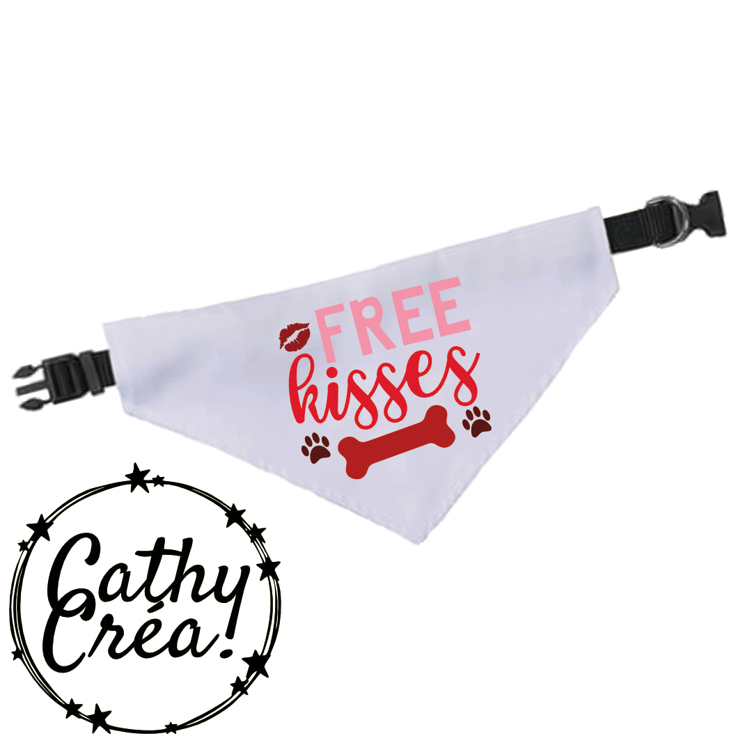 Free kisses - bandana