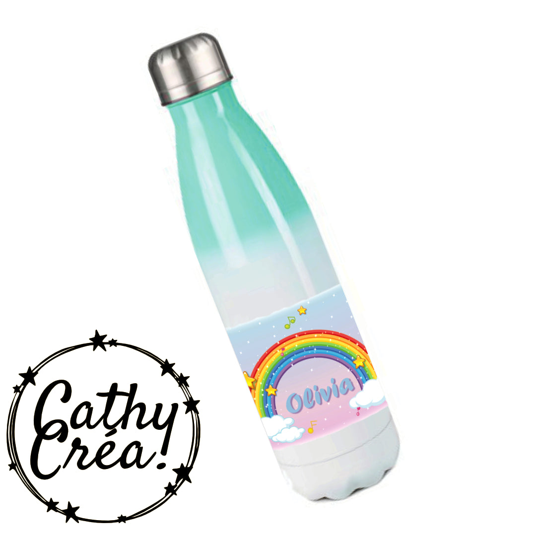 Arc-en-ciel 🌈-Gourde isotherme