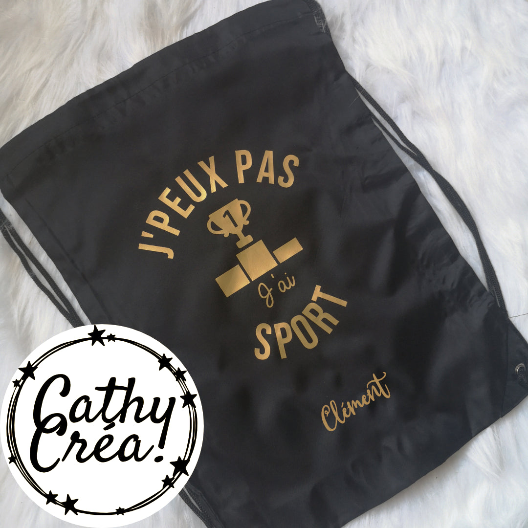 J'peux pas, j'ai sport 🏆 - Sac de sport