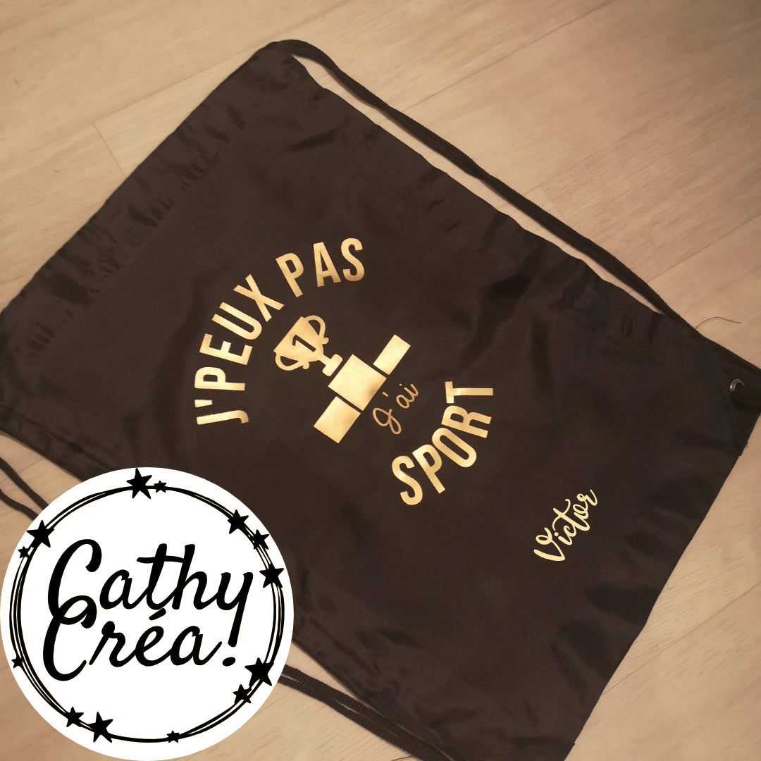 J'peux pas, j'ai sport 🏆 - Sac de sport