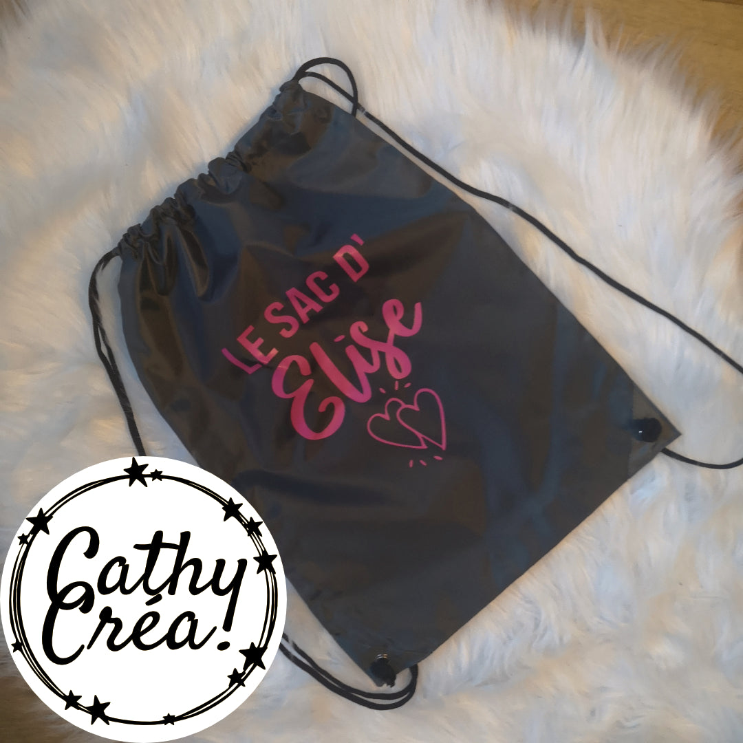 Petits cœurs 💛- Sac de sort