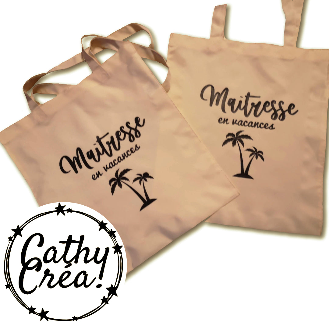 Maitresse en vacances 🌴 Ne pas déranger - Tote bag