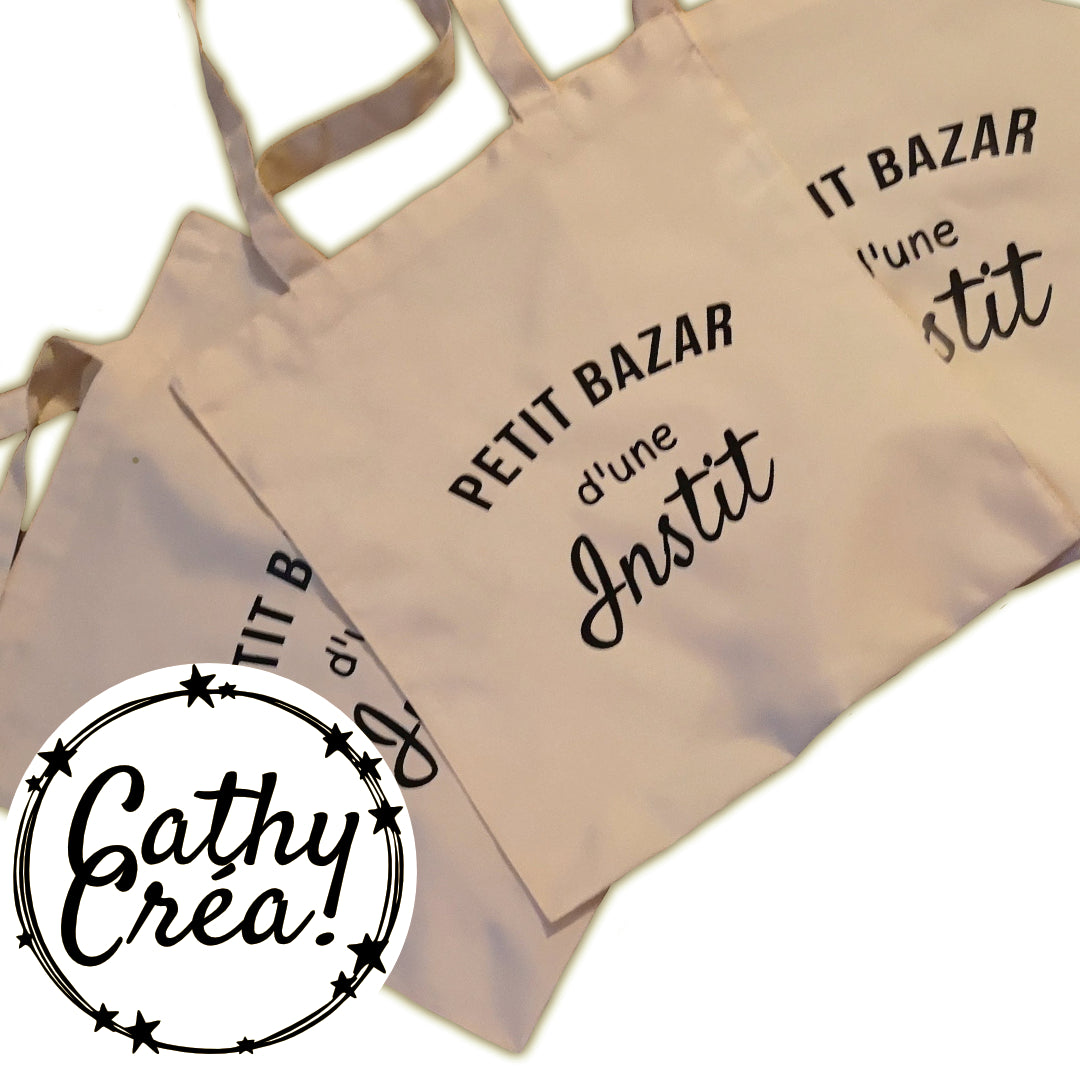 Petit bazar d'une instit - Tote bag