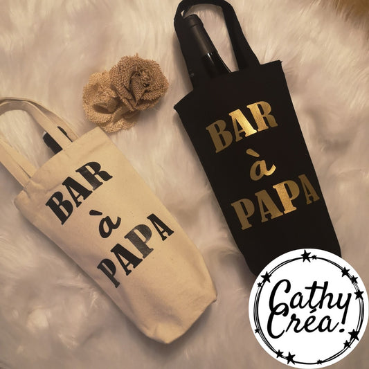 BAR à PAPA - Sac à bouteille