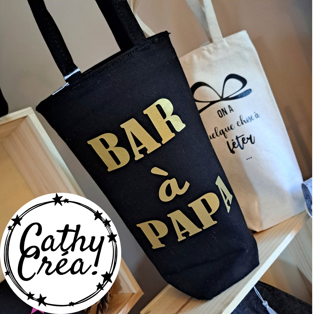 BAR à PAPA - Sac à bouteille