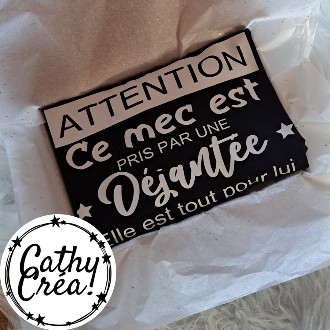 Attention, ce mec est pris par une déjantée