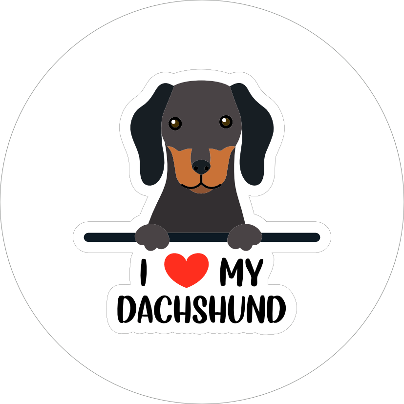 Badge - I ❤️ my dog