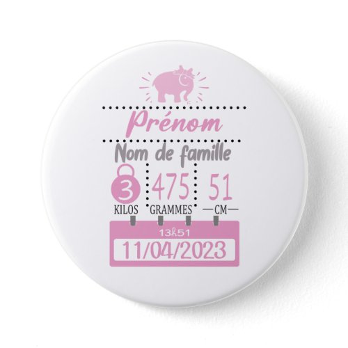 Badge - Naissance