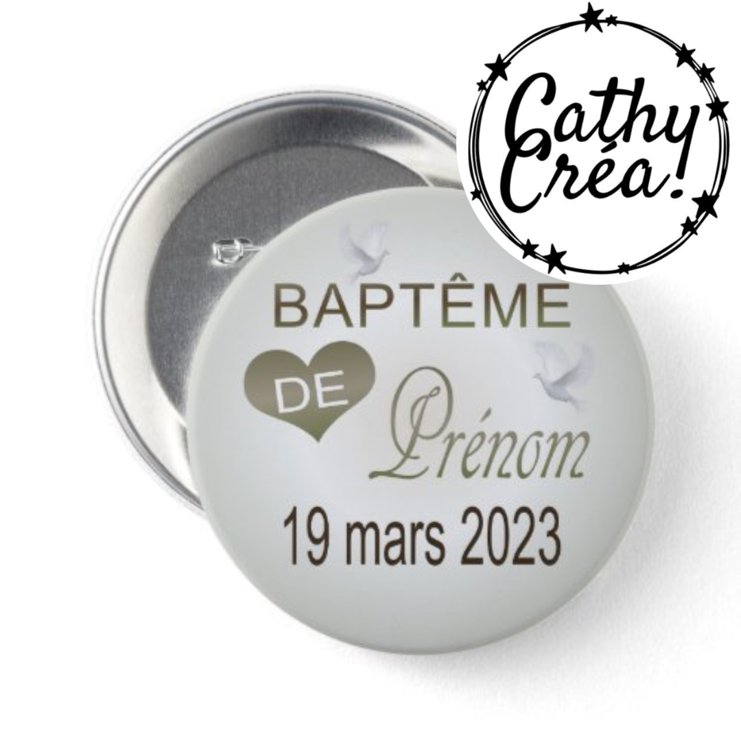 Badge - Baptême