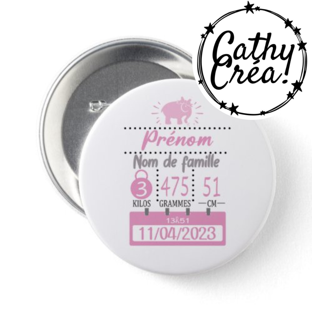 Badge - Naissance