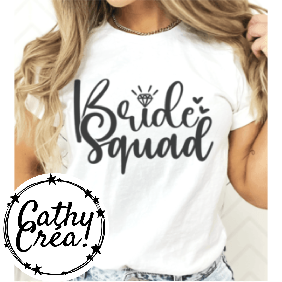 Bride Squad 💎 - t-shirt femme