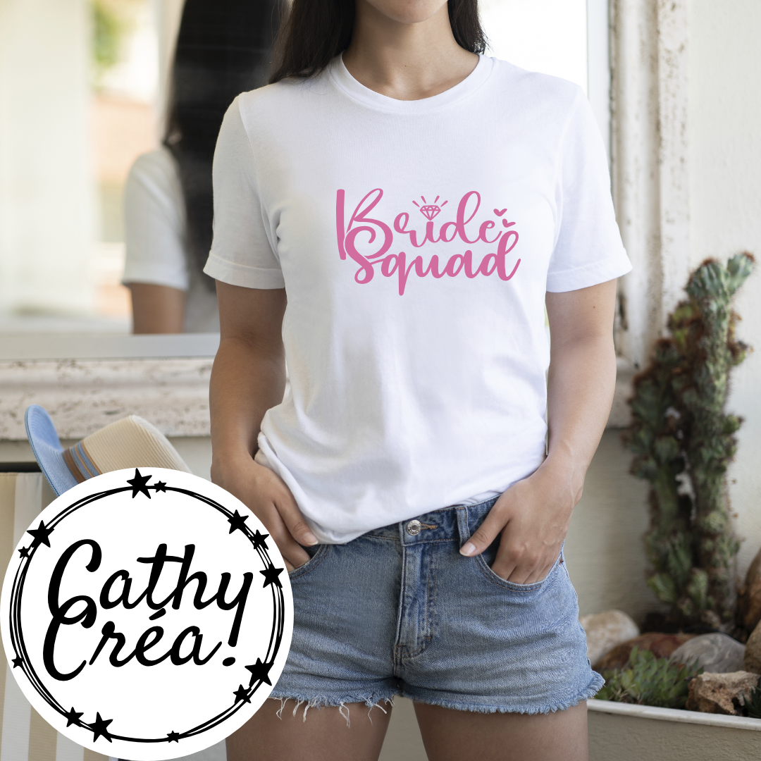 Bride Squad 💎 - t-shirt femme
