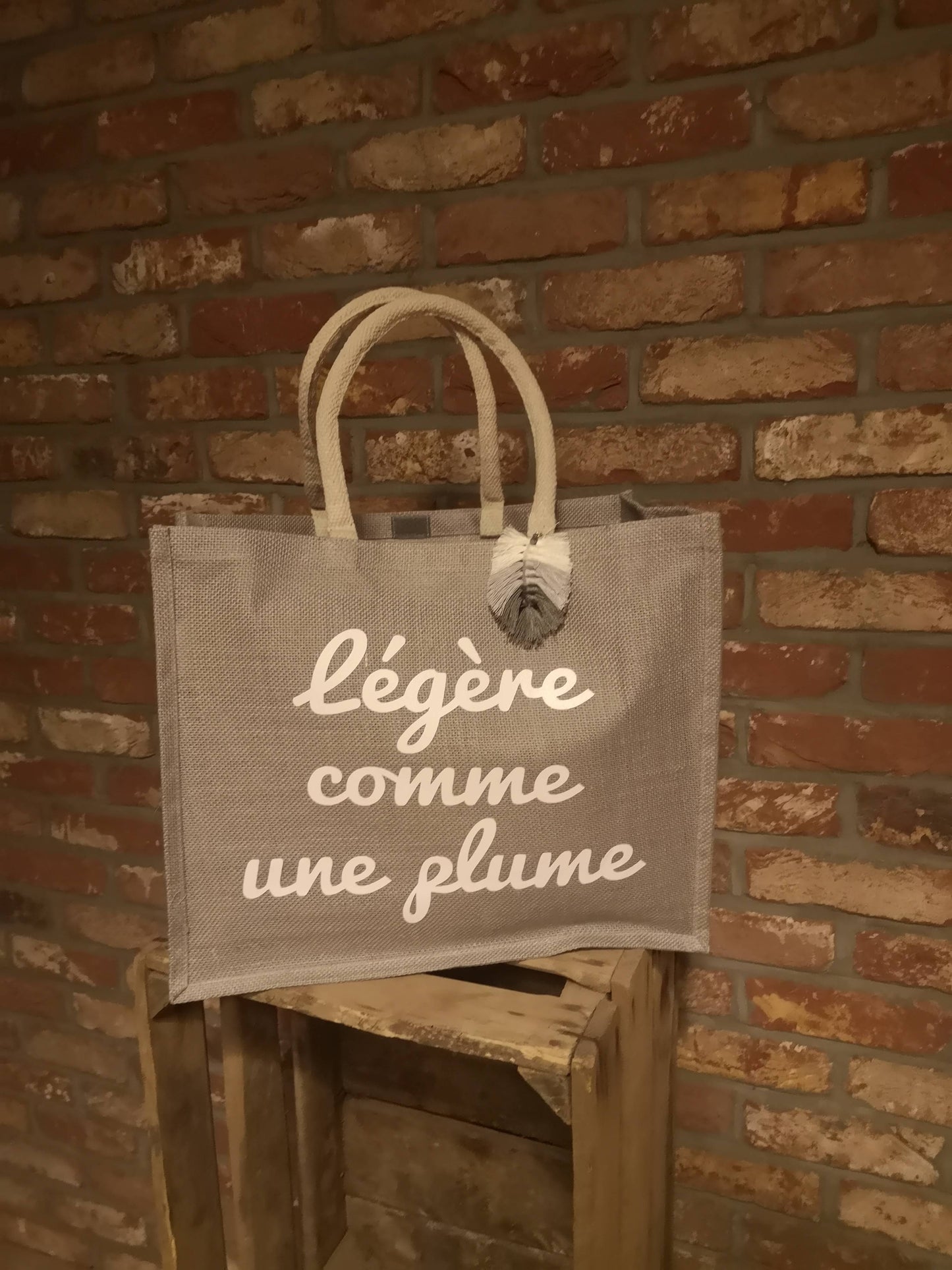 Sac de jute - Légère comme une plume🪶