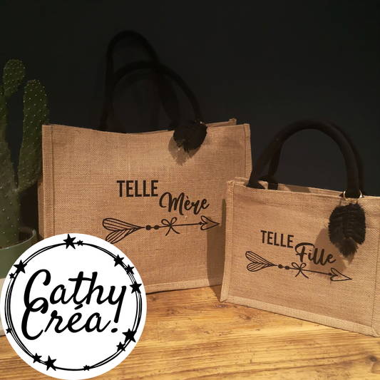 👩👧Ensemble de sacs - Telle mère - Telle fille👩👧