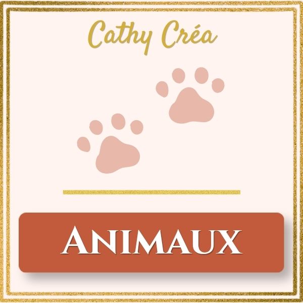 Collection cadeaux personnalisés animaux – Cathy Créa Belgique