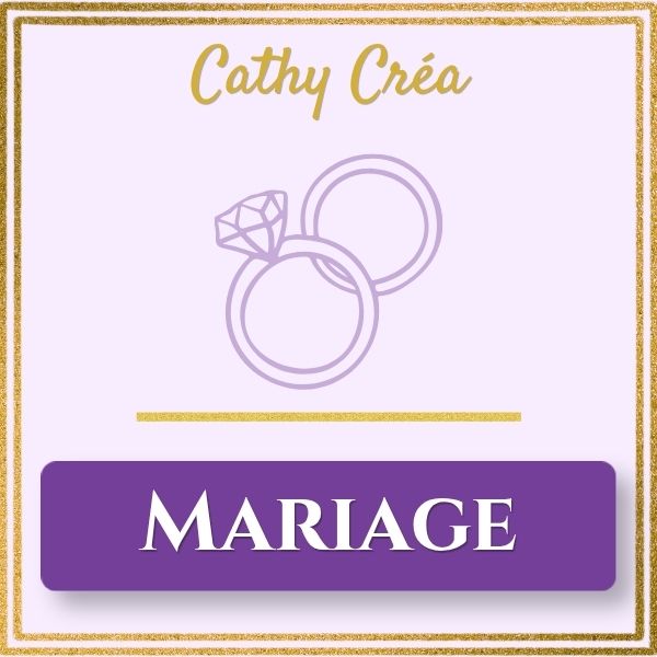 Collection cadeaux mariage EVJF personnalisés – Cathy Créa Belgique