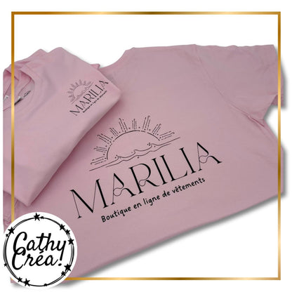 👕 T-shirt personnalisé sur mesure – unisexe, femme ou enfant 🎁