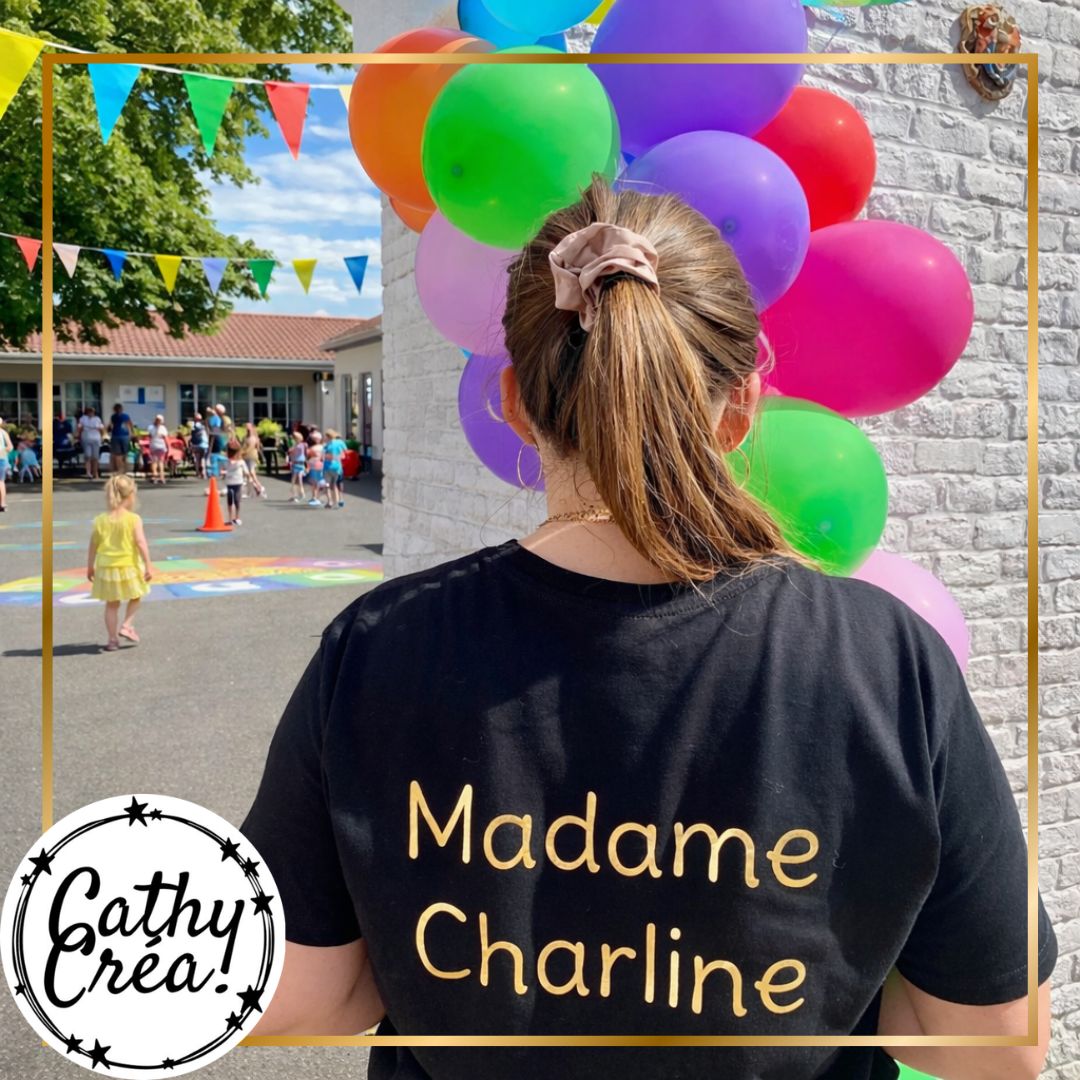 👕 T-shirt personnalisé sur mesure – unisexe, femme ou enfant 🎁