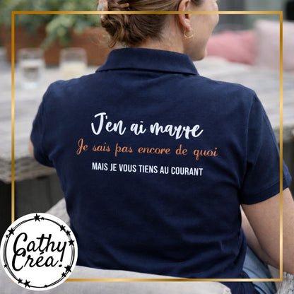 👔 Polo personnalisé sur mesure – unisexe, femme ou enfant 🎁