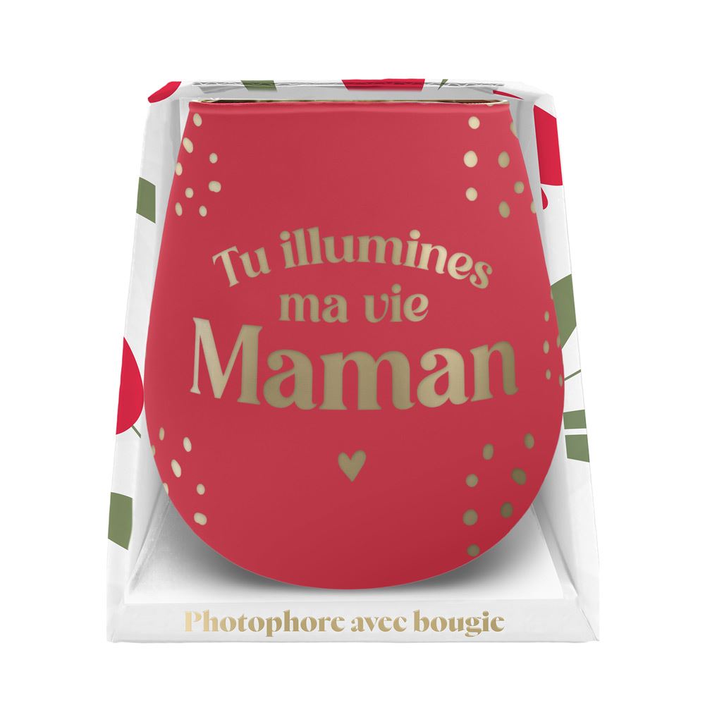 🌟Photophore “Tu illumines ma vie Maman”