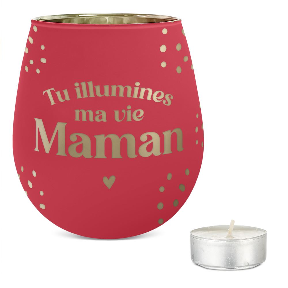 🌟Photophore “Tu illumines ma vie Maman”