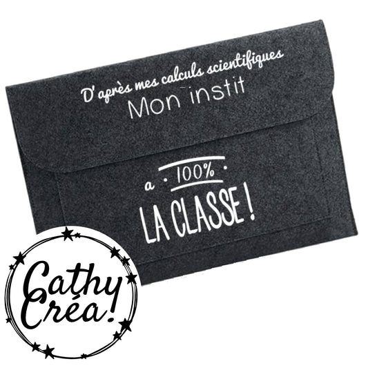 D'après mes calculs scientifiques, mon instit a 100% la classe - Pochette