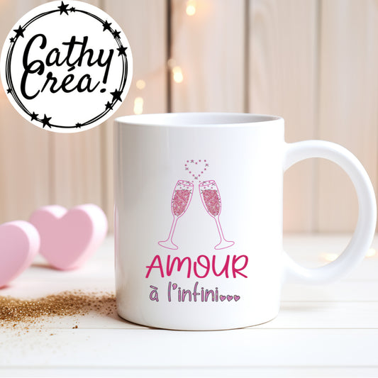 Amour à l'infini - Mug