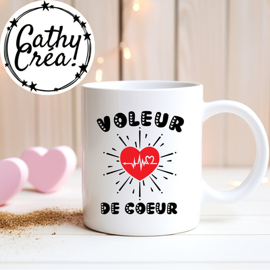 Voleur ou voleuse de cœur - Mug