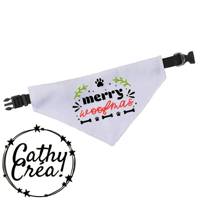 Merry woof-mas - bandana