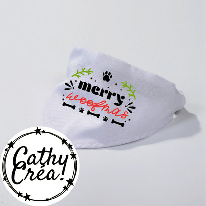 Merry woof-mas - bandana