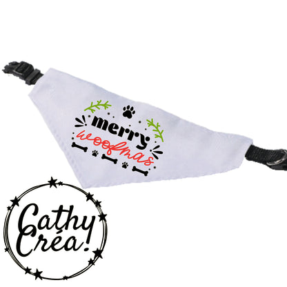 Merry woof-mas - bandana