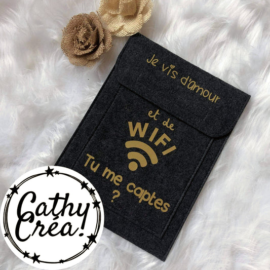 Je vis d'amour et de Wifi, tu me captes - Pochette