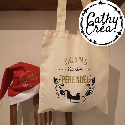 J'peux pas, j'attends le Père Noël - Tote bag