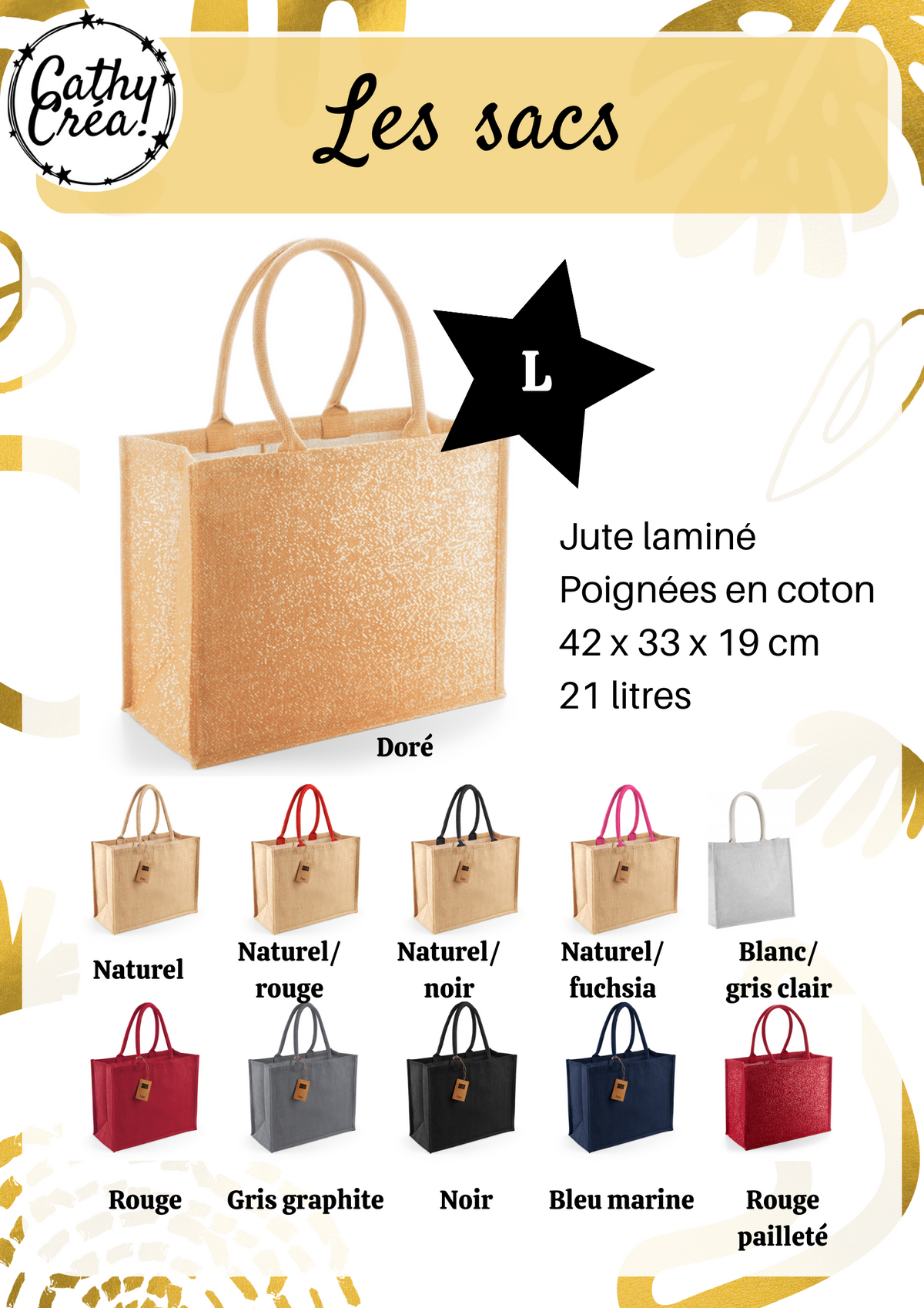 Le fabuleux Noël de la famille- Sac de jute