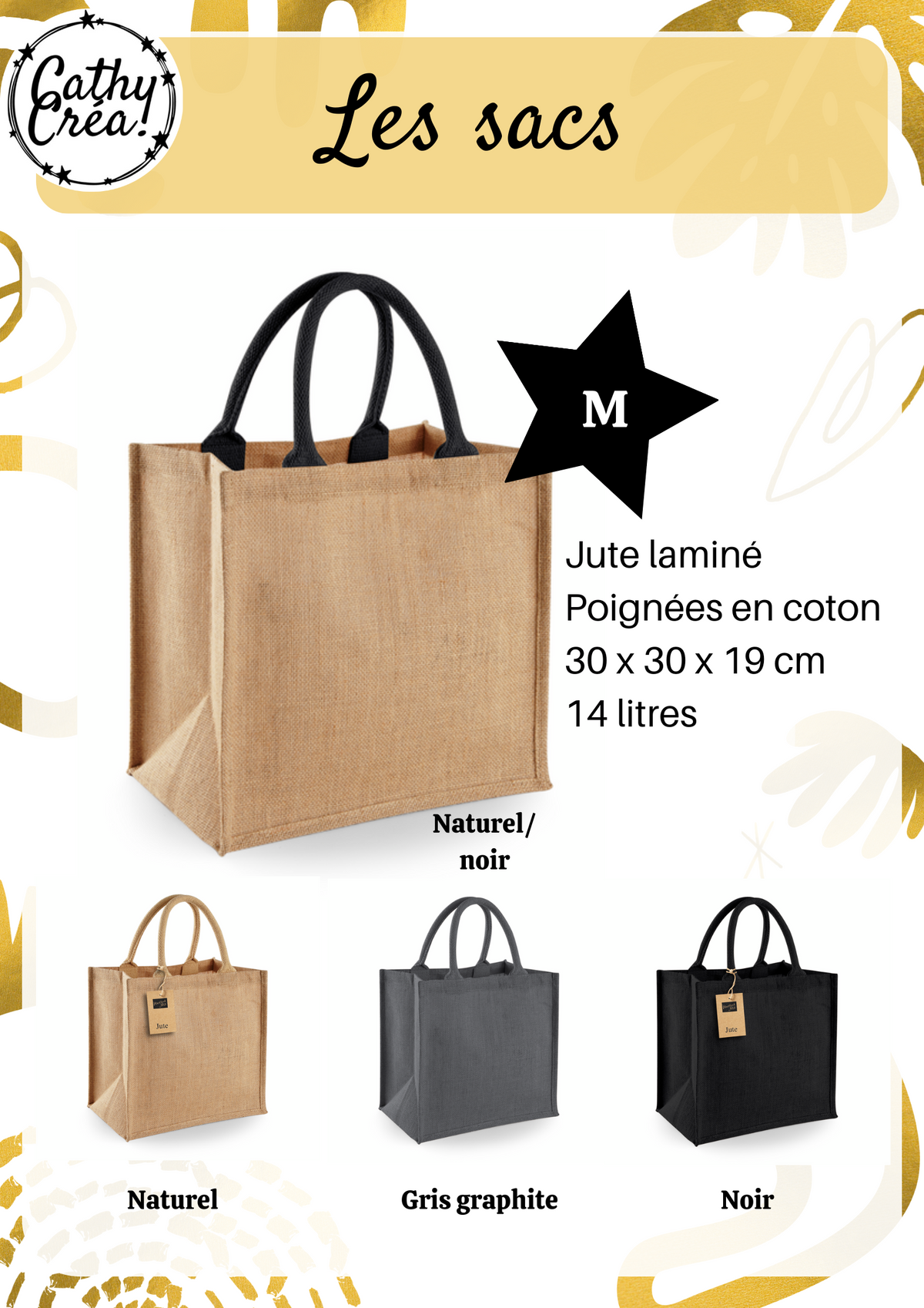 Le fabuleux Noël de la famille- Sac de jute
