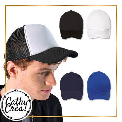 Casquette personnalisée adulte disponible en plusieurs coloris – Cathy Créa