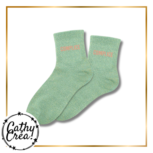 Chaussettes paillettes – Modèle « COMPLICE » – Taille 36/42