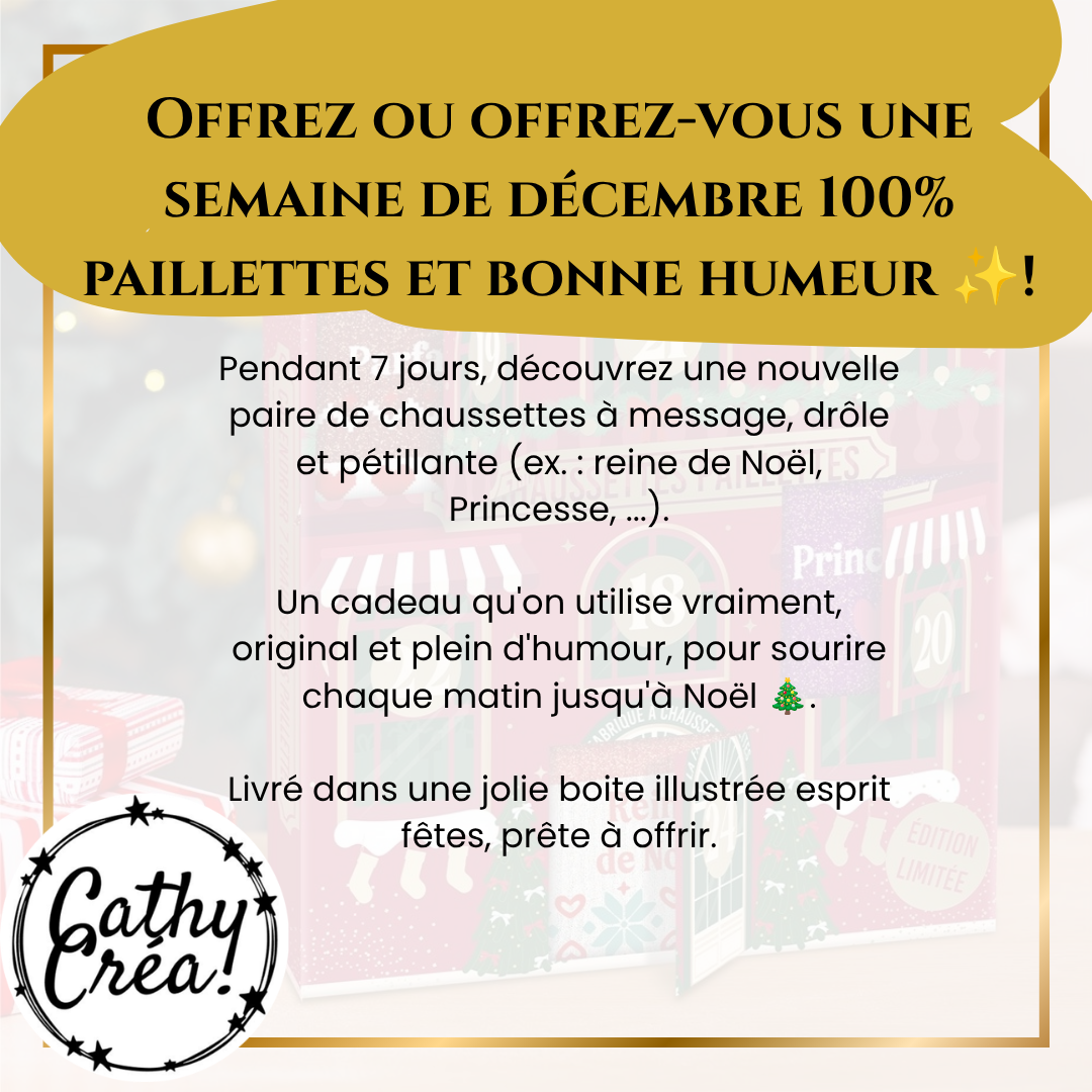 Coffret mini calendrier de l'Avent Noël en forme de maison avec fenêtres numérotées