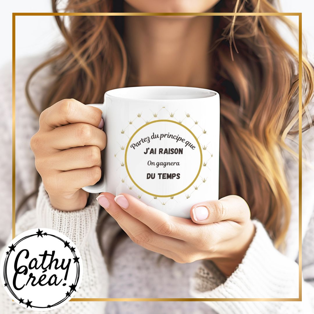 Mug personnalisé photo – idée cadeau original Belgique Cathy Créa