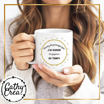 Mug personnalisé photo – idée cadeau original Belgique Cathy Créa