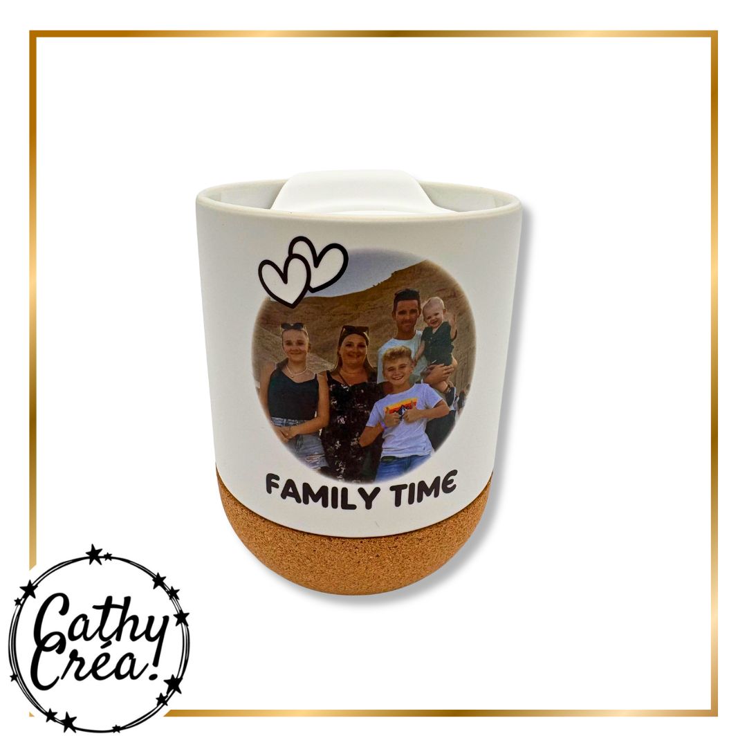 Mug personnalisé avec photo par sublimation – cadeau unique Cathy Créa Belgique