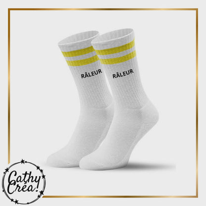 🧦 Chaussettes de tennis personnalisées