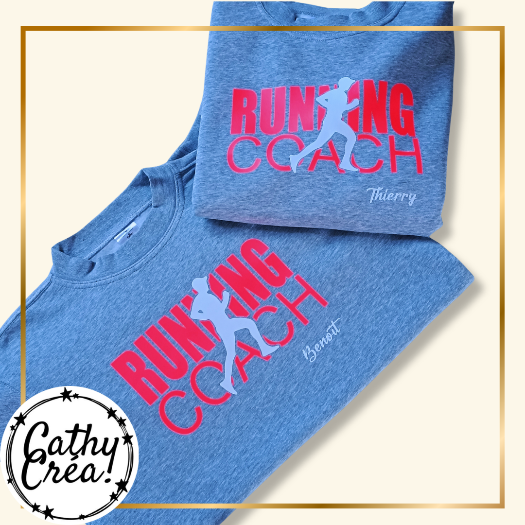 Sweat personnalisé impression DTF photo illustration – résultat couleurs vives Cathy Créa