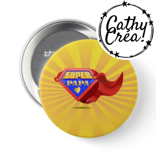 Badge - Super papa