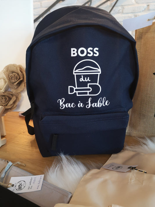 Petit sac à dos "Boss du bac à sable"