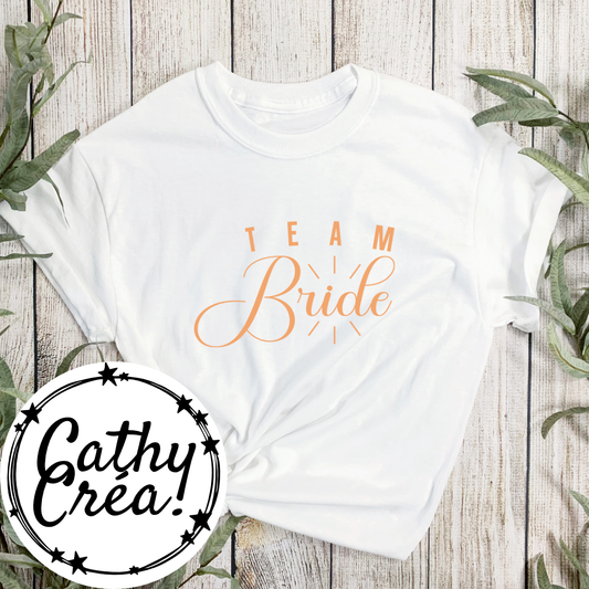 Team Bride ✨ - t-shirt femme